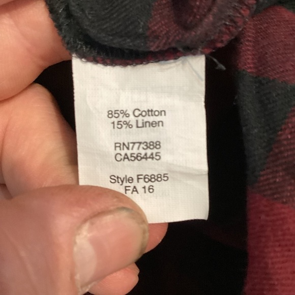 Madewell Lakeside Peplum Shirt in Buffalo Check Size L - Picture 7 of 7